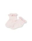 Calze rosa confetto neonata KYIESCHODEN3 / 20WI0982SOQD310
